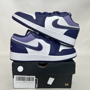 Nike Air Jordan 1 Low Retro GS “Blueberry/Sky Purple”